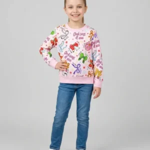 Pencil Bows God Says I Am Bamboo Crewneck Sweatshirt