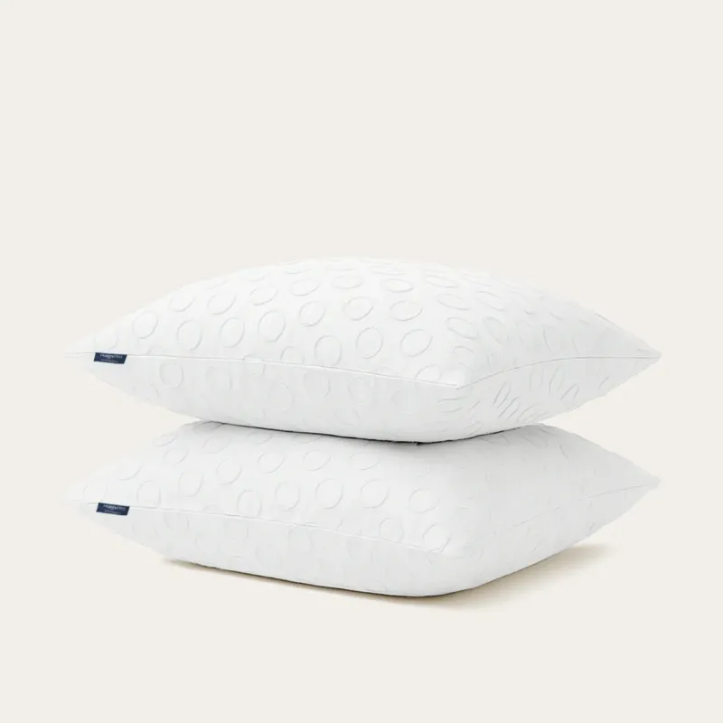Kussenslopen | Tufted | Frosty White | Set van 2