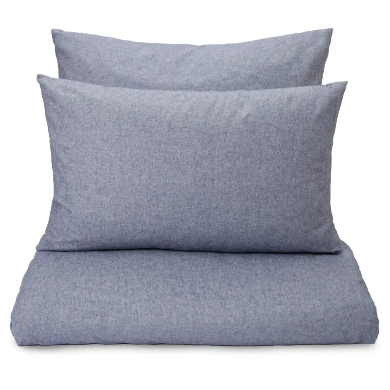 Flanellbettwäsche-Set Melloa [Blau]