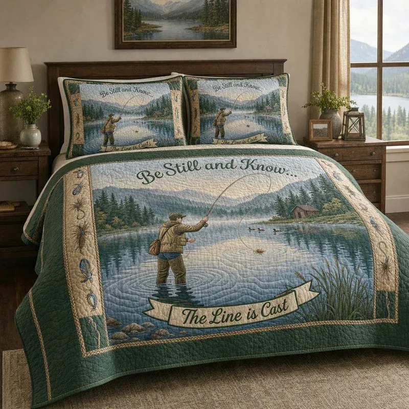 Winds Of Favor Bamboo Quilt Bedding Set
