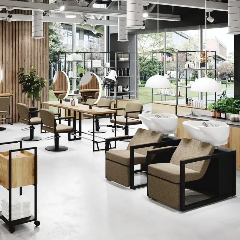 Salondesign24 Friseurausstattung Paketangebot Woodie