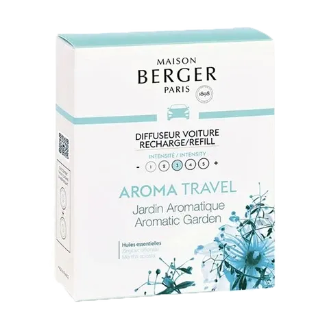 Maison Berger Aroma Travel Refill Car Diffuser Set of 2