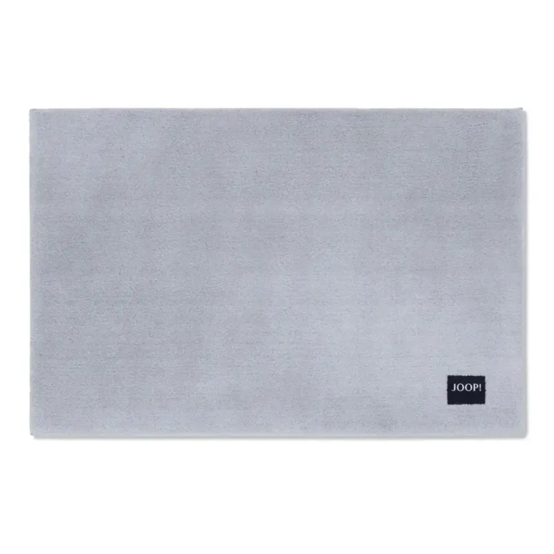 Badteppich 60 x 90 cm Basic Silber