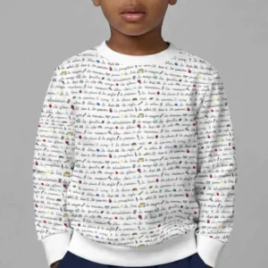 French Classroom Notes Bamboo Crewneck Sweatshirt