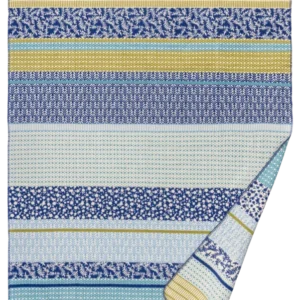 Gaia Kuscheldecke aus 100 % Bio-Baumwolle (kbA) in Greenolive, 150 × 200 cm, Made in Germany