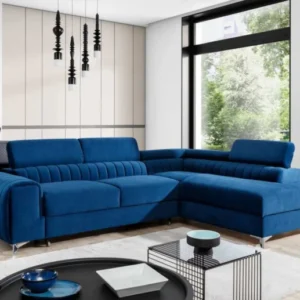Designer Sofa Laurence mit Schlaf- und Klappfunktion - Luxusbetten24