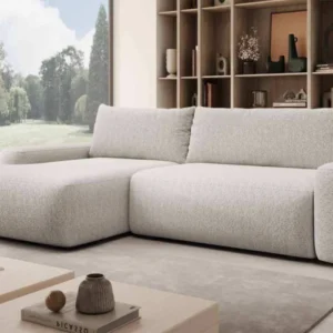 Designer Sofa Luma mit Stauraum und Schlaffunktion - Luxusbetten24