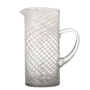 Krug Aino – Mundgeblasenes Glas in Weiß