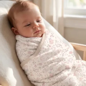 Berry Meadow Friends Bamboo Blanket