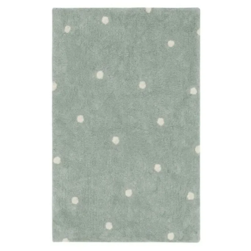 LORENA CANALS - Tapis Lavable Mini Dot Blue Sage