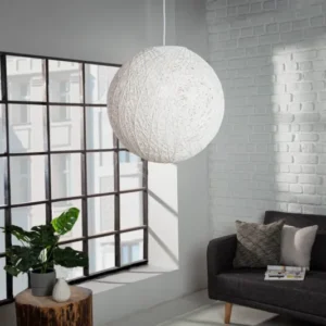 COCOONING L Filigrane Hängelampe 45cm weiß Kugelleuchte