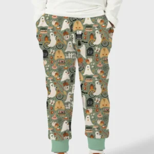 Cottagecore Ghost Parade Bamboo Jogger