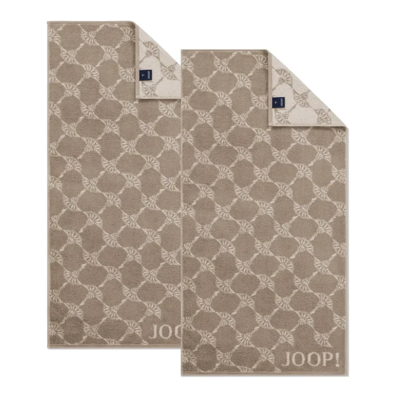 2er Handtuch-Set 50 x 100 cm New Classic Cornflower Sand