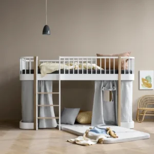 OLIVER FURNITURE - Rideau Oliver Furniture, Original 128 Cm, Gris