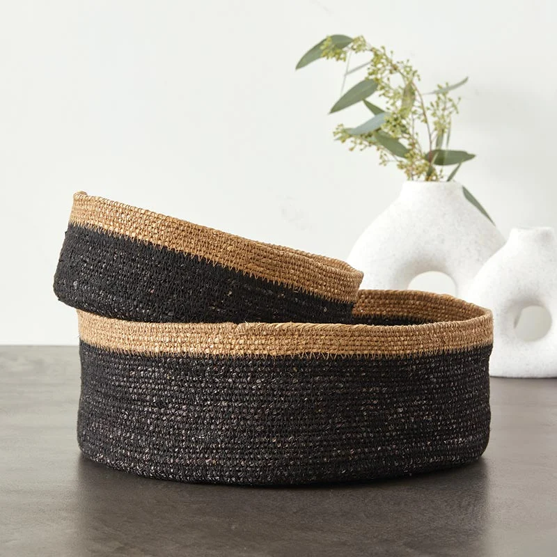 Seagrass Bread Baskets Set of 2