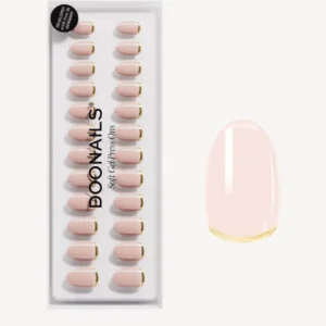 Popcorn Short Round Soft Gel Press Ons - Doonails