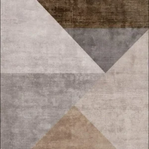 Sparx Machine Washable Modern Area Rug - Easy Care PPL-1013