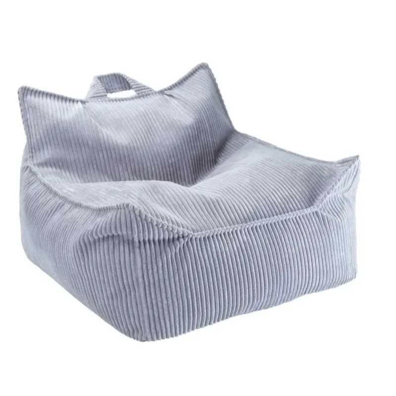 WIGIWAMA - Fauteuil Pouf Poire Bleu Myrtille